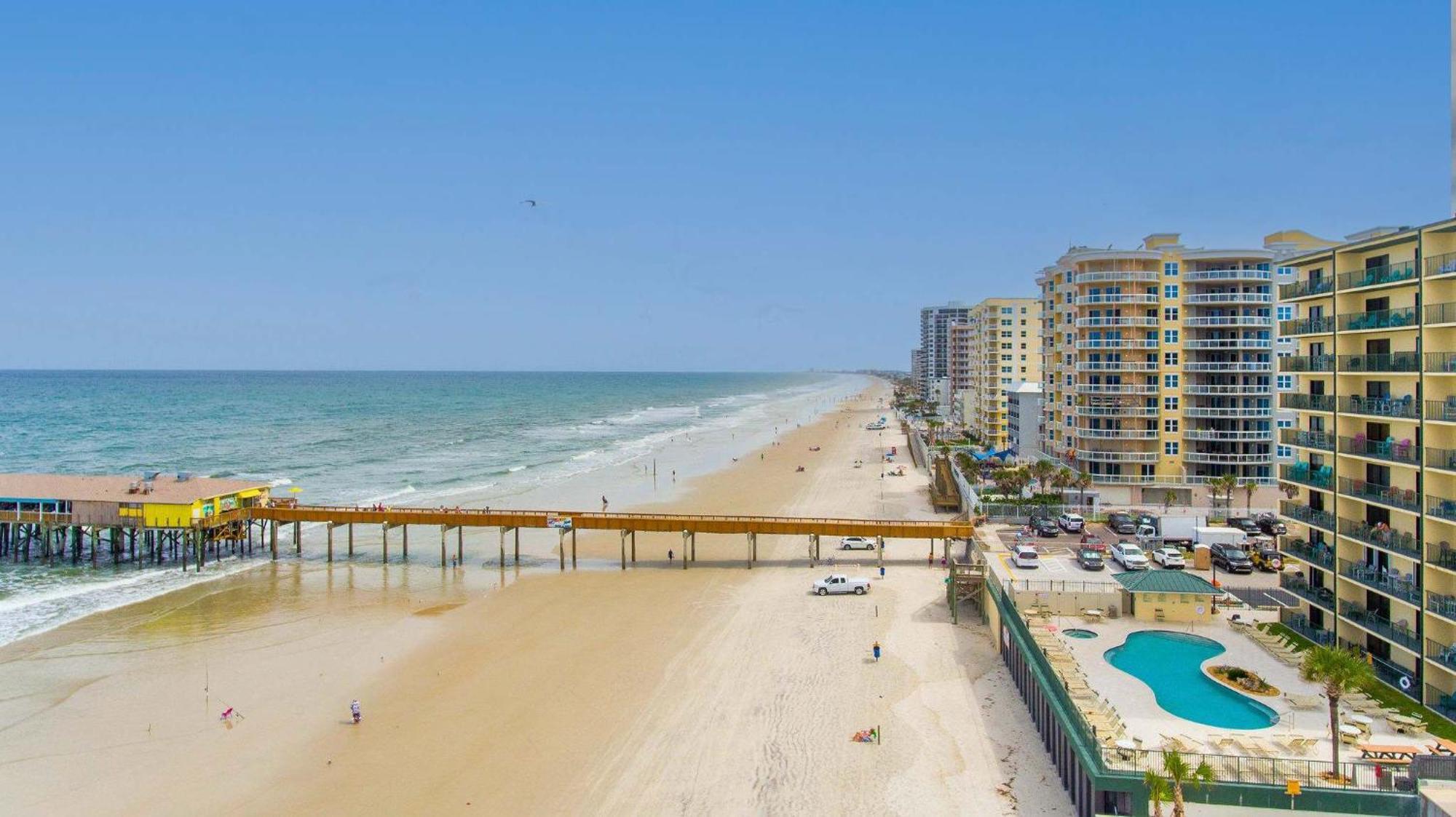 Ocean Front Condo With Amazing Views! Sunglow Resort 402 By Brightwild Daytona Beach Shores Extérieur photo